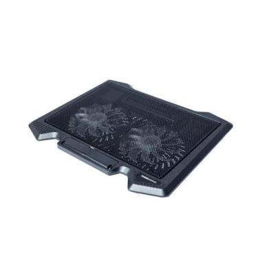 Imagem de Suporte Cooler Notebook Kross Elegance KE-SNS200 Dual Fan RGB Malha Me