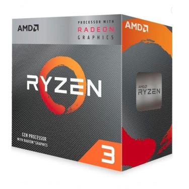 Imagem de AMD Ryzen 3 5300G Processador AM4 4.0GHz (4.2GHz Turbo) 4 Núcleos 8 Threads 65W com Gráficos Integrados