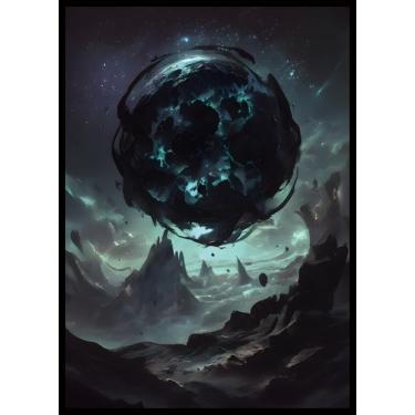 Imagem de Protetores de Cartas Kiiransr Swamp Matte 100 Unidades 66x92 mm