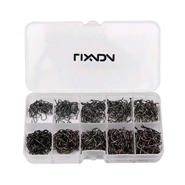 Imagem de Kit Anzol Chinu 10 Tamanhos 3 Ao 12 Aço Carbono c/Estojo 600un