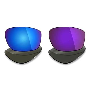 Imagem de 2 pares de lentes polarizadas de reposição da Mryok para óculos de sol Oakley Valve 2014 – Opções