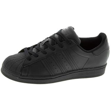 Imagem de adidas Tênis infantil Superstar fashion preto -FU7713, Preto, 4