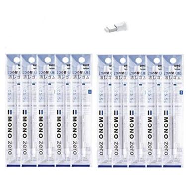 Imagem de Borracha estilo caneta Tombow MONO Zero (20 recargas, ponta retangular de 2,5 mm)