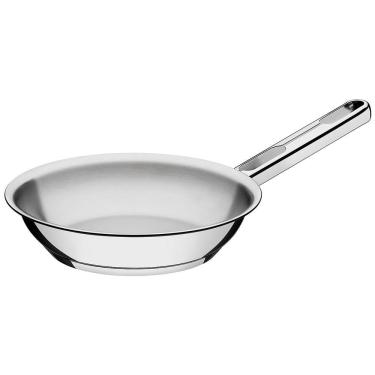 Imagem de Frigideira Tramontina Allegra de Aço Inox Fundo Triplo 24cm