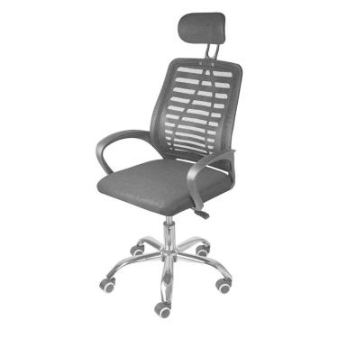 Imagem de Cadeira Boxbit Viena Alta Preta B. Rodizio E Encosto Cabeça