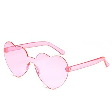 Imagem de Candy color heart shape ocean personality glasses sunglasses Sunglasses,11,China