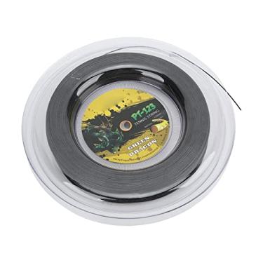Imagem de Carretel de raquete de tênis 1.25mm/17g 200m sulco duplo super único filamento resistente a rasgos Preto
