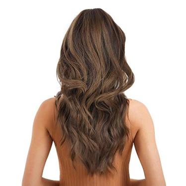 Imagem de Perucas Encaracoladas Onduladas Longas, Peruca Encaracolada Ondulada Castanha Peruca Cosplay Peruca De Festa Perucas Cosplay Para Moda Feminina Escovas De Cabelo, 60 Cm