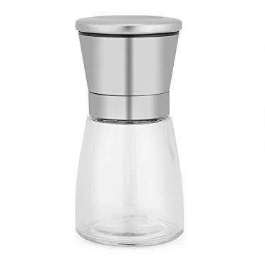 Imagem de Moedor de pimenta de aço inoxidável, moedor de sal e pimenta, ferramenta ajustável de moagem de rotor de cerâmica para casa acessórios de cozinha para cozinha