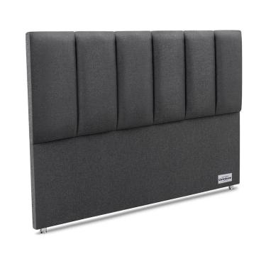 Imagem de Cabeceira South Linho Cinza Queen 11x160x125 Linho