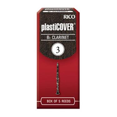 Imagem de Palhetas para clarinete Rico Plasticover Bb, força 3,5, pacote com 5 (RRP05BCL350)