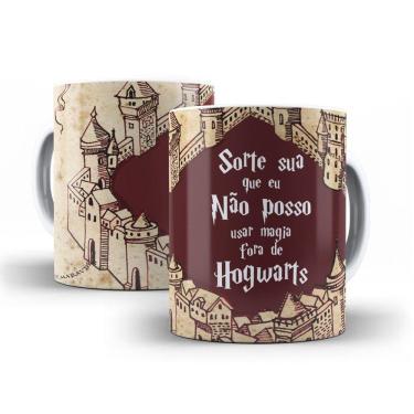 Imagem de Caneca Mapa Do Maroto Harry Potter Humor Em Cerâmica 325ml