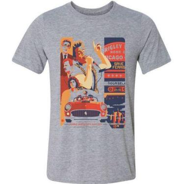Imagem de Camiseta Camisa Curtindo A Vida Adoidado Filme Nerd Anos 80 - Hippo Pr