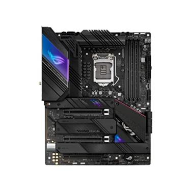Imagem de Placa mãe ROG Strix Z590-E Gaming WiFi 6E LGA 1200(Intel® 11ª/10ª geração) ATX Gaming (PCIe 4.0, 14+2 estágios de energia, DDR4 5333+, Dual Intel® 2,5 Gb LAN, Thunderbolt 4, 4xM.2/NVMe SSD e Aura RGB)