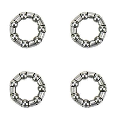 Imagem de Modengzhe 4 peças de 20,5 mm - 7 bolas de cubo de roda dianteira, suporte de contas para bicicleta MTB