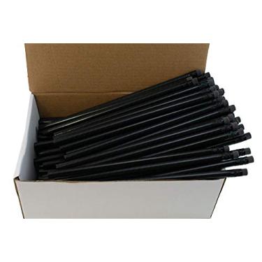 Imagem de Lápis de aparência de fibra de carbono (grafite de 2 HB) (borrachas sem látex) (144 lápis em uma caixa)