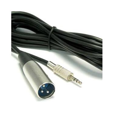 Imagem de InstallerParts 3m XLR Male to 3.5mmm Stereo Male Cable -Can Be Used With Microphone Cables, Audio Interfaces, PA Applications and More