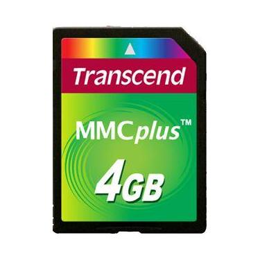 Imagem de Cartão De Memória Mmc Plus Transcend 4Gb