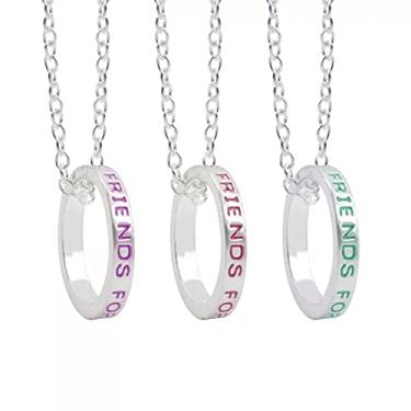 Imagem de CNBPIC Colar de 3 Peças Pingentes de Amizade Para O Melhor Amigo