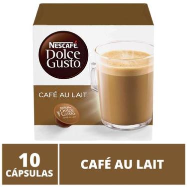 Imagem de 10 Capsulas Dolce Gusto, Capsula Café Au Lait - Nescafé