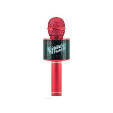 Imagem de Microfone Sem Fio Karaokê Dinâmico Cks - The Voice Brazil Usb P2