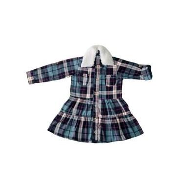 vestido flanela xadrez