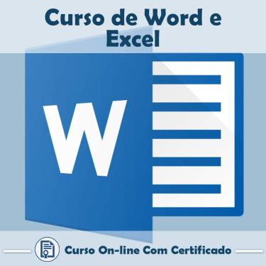 Imagem de Curso Online de Word e Excel com Certificado