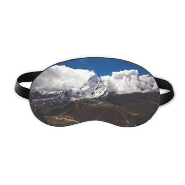 Imagem de Blue Sky Forestry Science Nature Scenery Sleep Eye Shield Soft Night Blinfold Shade Cover