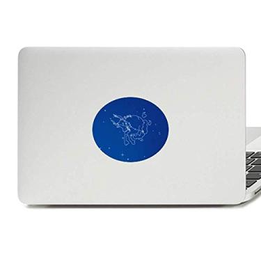 Imagem de Adesivo de notebook com emblema de vinil padrão de constelação Taurus universo estrela