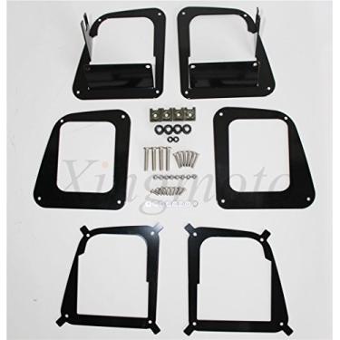 Imagem de AfterMokit Suporte de montagem de farol de neblina para Toyota Tundra 2014 e acima