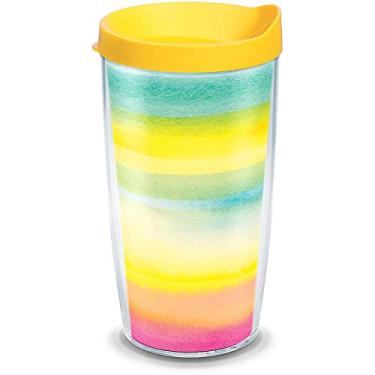 Imagem de Tervis Yao Cheng - Copo de viagem com isolamento térmico de parede dupla feito nos EUA mantém as bebidas frias e quentes, 473 ml, clássico