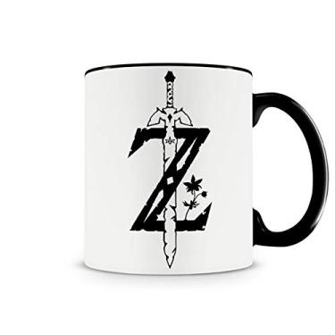 Imagem de Caneca Legend Of Zelda Espada Preta