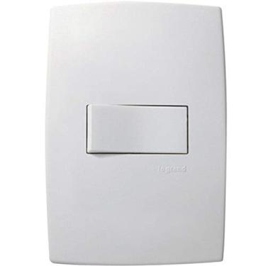 Imagem de INTERRUPTOR SIMPLES HORIZONTAL 4X2 BRANCO - PIALPLUS - PIAL - 611110