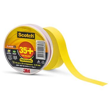 Imagem de Scotch, 3M, Fita Isolante 35+, 19mm x 20m, Amarela