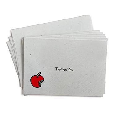 Imagem de Cartas de agradecimento da Apple Bitten – 24 cartões com envelopes