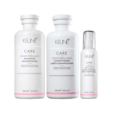 Imagem de Kit Keune Care Color Brillianz - Shampoo E Condicionador E Leave-In