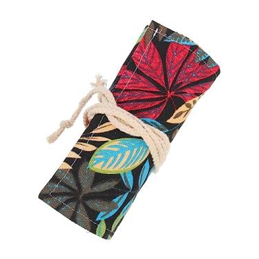 Imagem de Sewroro Bolsa De Lápis De Rolo Bolsa De Lápis De Lona Lápis A Granel Para Armazenamento De Lápis Organizador De Canetas De Desenho Animado Homens E Mulheres Japão