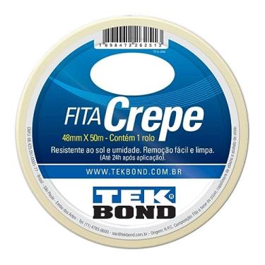 Imagem de Fita Crepe 48mm x 50m-TEKBOND-21111048500
