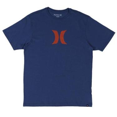 Imagem de Camiseta Hurley Silk Icon Azul Marinho