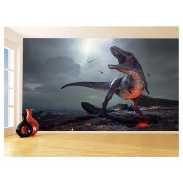 Imagem de Papel De Parede 3D Animais Dinossauro Jurassic 3,5M Anm434