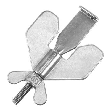 Imagem de Trava de Porta Portátil, Fechadura Universal de Aço Inoxidável para Viagem, Hotel e AIRBNB (Trava Prata)