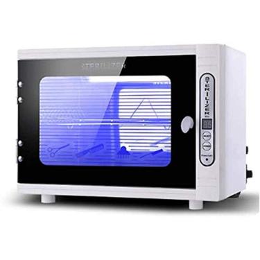 Imagem de Esterilizador de ar quente, armário de esterilizador de calor UV + seco, máquina médica de autoclave com controle de temporizador para cosméticos, estúdios de cuidados com os pés, salão de c