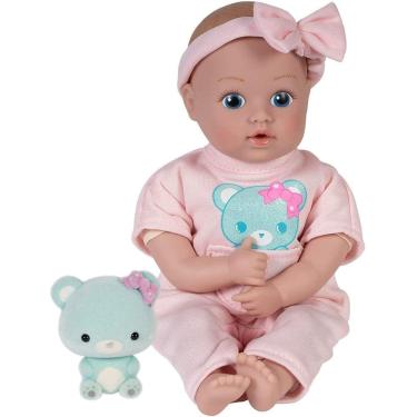 Imagem de Adora Mini Baby Doll com Soft Flocked Bear Friend - Be Bright Tots &amp; Friends