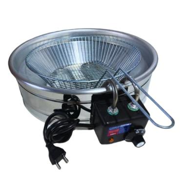 Imagem de Fritadeira Elétrica Industrial Taho Inox Redondo 7L - 110v