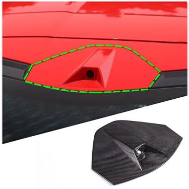 Imagem de TOYCIDFG Acabamento da capa do painel da carcaça da câmera traseira para Chevrolet C8 Corvette Stingray Z06 2020-2024, acessórios de decoração de carro (capa da câmera traseira)
