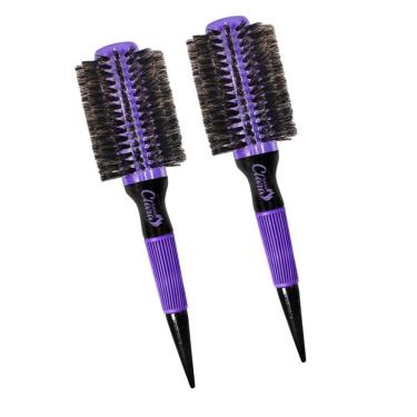 Imagem de 2 Escova Profissional Metalica 33mm Cerdas Mista Santa Clara