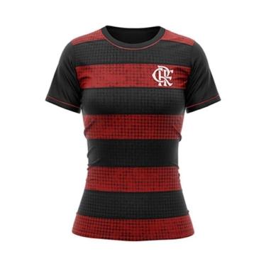 Imagem de Camiseta Braziline Flamengo Classmate Feminina-Feminino