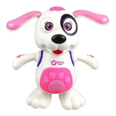 Imagem de Cachorro Dancante - Musical Luz e Som - Rosa TERRACO