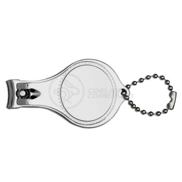Imagem de Kit 10 Cortador Unha C/ Lixa Inox Abridor Garrafa Chaveiro