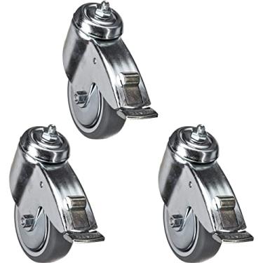 Imagem de Manfrotto 104G 3 conjuntos de rodas de 100 mm com freios - pedido especial